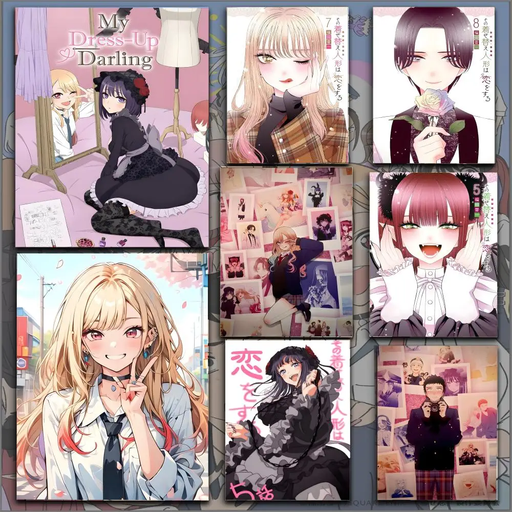 بلدي اللباس حبيبي أنيمي المشارك HD أنيمي الساخن موضوع المغني/OST/فيلم مقاوم للماء الذاتي عصا ديكور المنزل