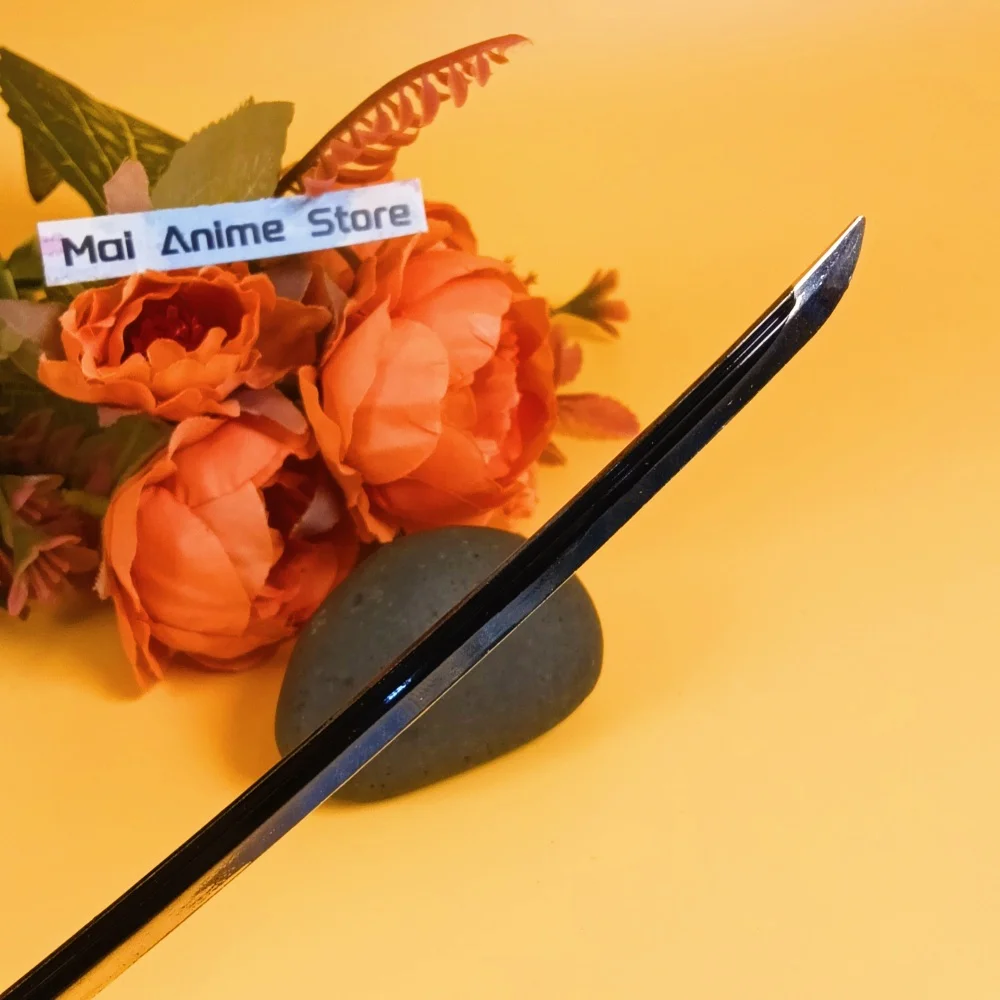 10-calowa stalowa katana Roronoa Zoro, żelazny nóż ninja, oryginalny szabla samurajska, metalowy miecz anime Zoro, katana japońska w naturalnym rozmiarze, zabawka, prezent