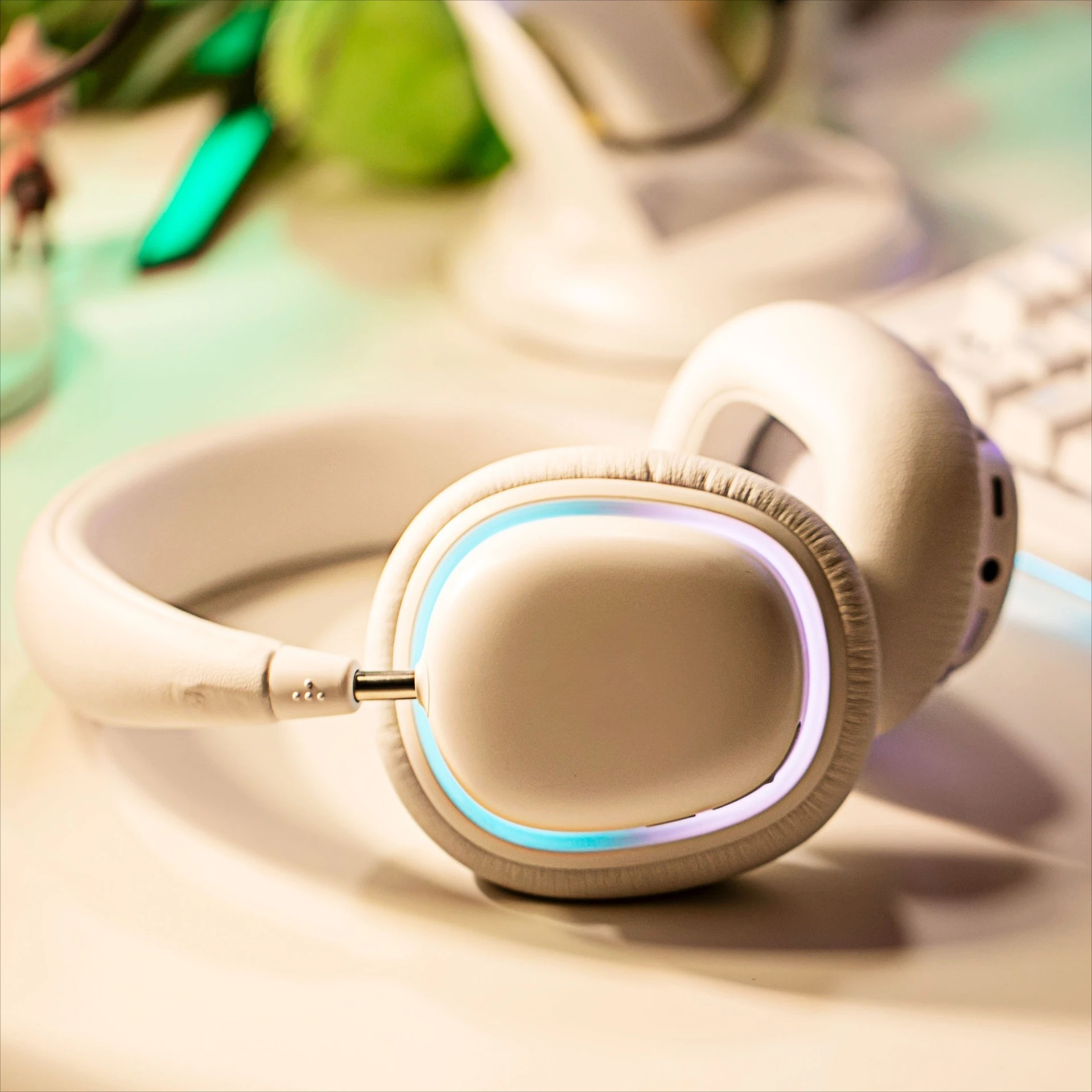 Afbeelding 4: G735 Aurora Draadloze Bluetooth Gaming Headset Microfoon Headset RGB Lichteffect Oproepfunctie