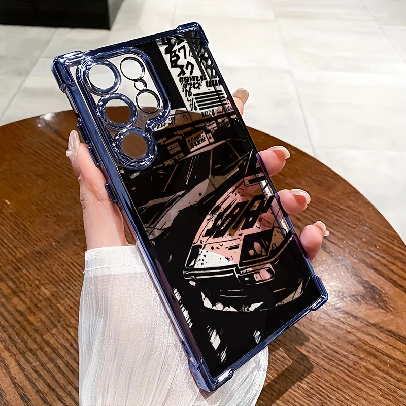 Parallel Racing-compatibel iPhone 17-tot 11-Pro Max Plus-hoesje Nieuwe creatieve all-inclusive hoes