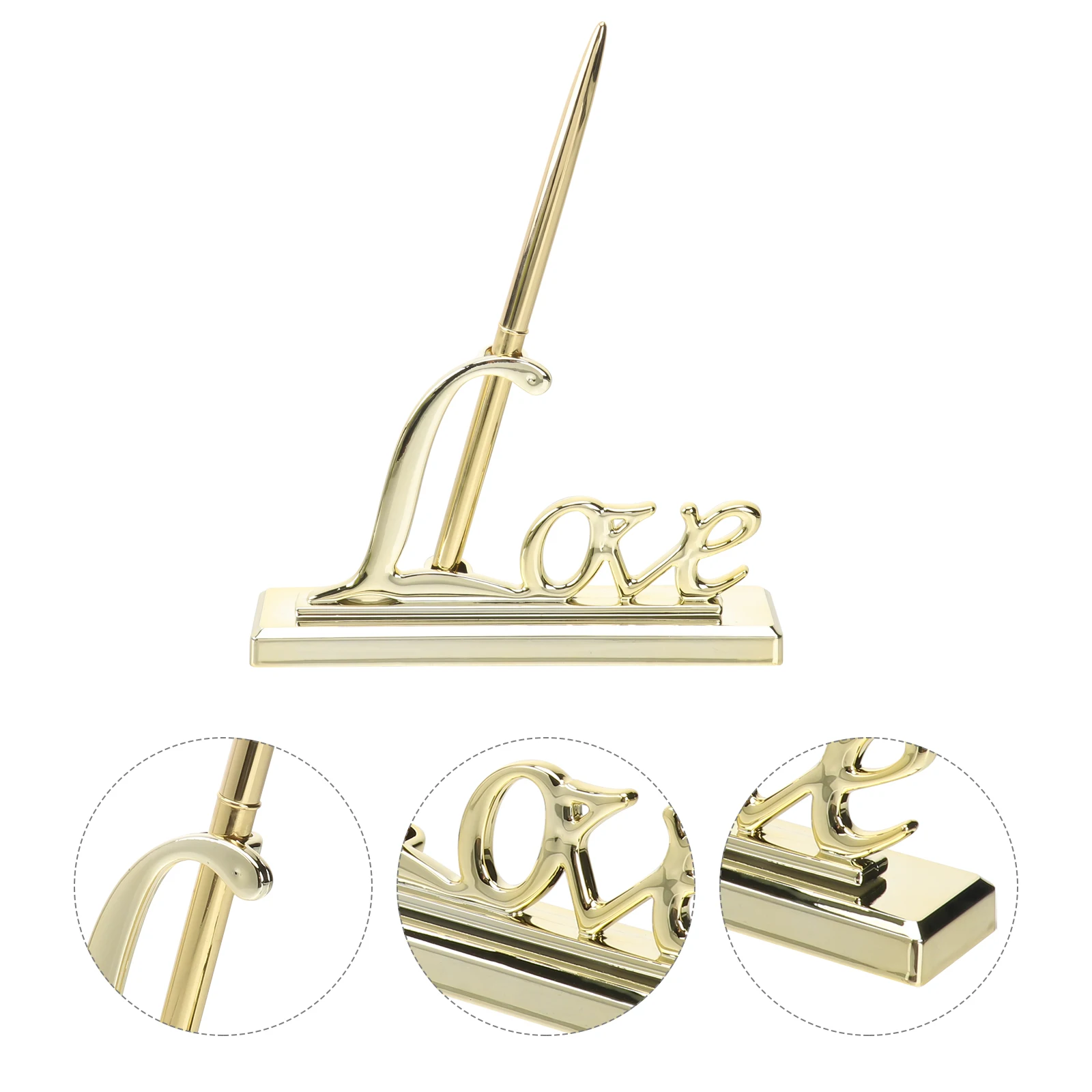 

Metal Sign Wedding Sign Practical Wedding Guest Book Pen Bridal Engagement Party Gift Ballpoint Pen Writing Tool