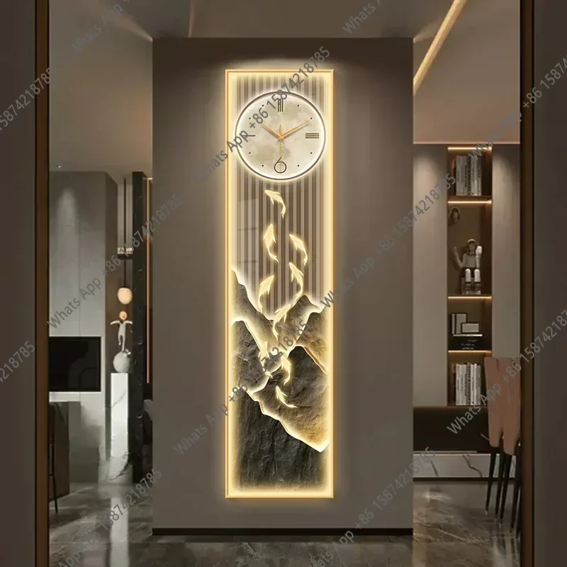 Ee C Minimalist Nordic Wall Clocks Led Luxury Big Size Modern Wooden Creative Wall Watch Fashion Classic Horloge Murale Decorati