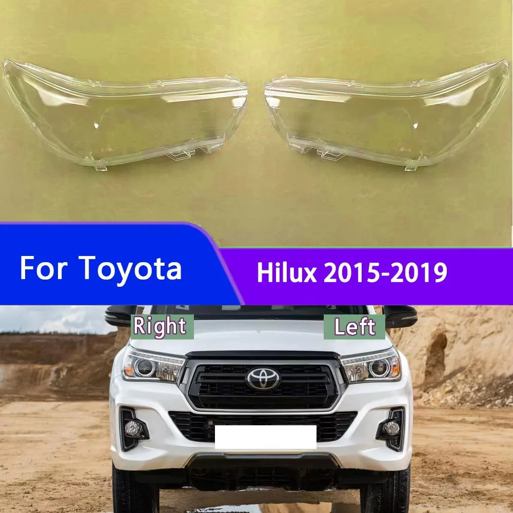 

Для Toyota Hilux 2015 2016 2017 ​ 2018 2019 Низкопрозрачный колпак фары, крышка передней фары, корпус фары, линза фары