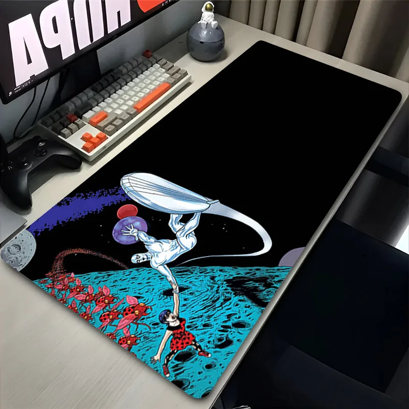 Laptop Mouse Mat HD Custom Silvers S-Surfer Gamer Tablepad Decorative Keyboard Office Mouse Pad Extended Gaming Mousepad Deskmat