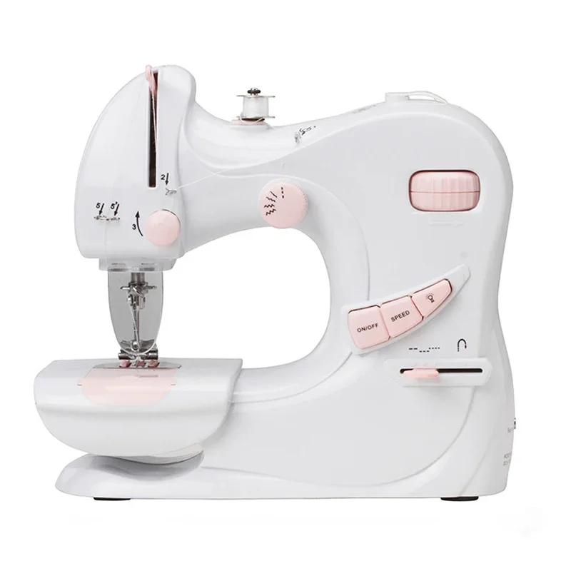 Mini sewing machine Home desktop multifunctional mini double needle electric sewing machine