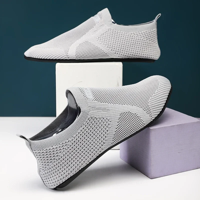 MAEDEF Men's Loafers Lightweight Shoes Men Comfortable Casual Athletic Footwear Breathable Mesh Durable Outdoor Walking Shoes