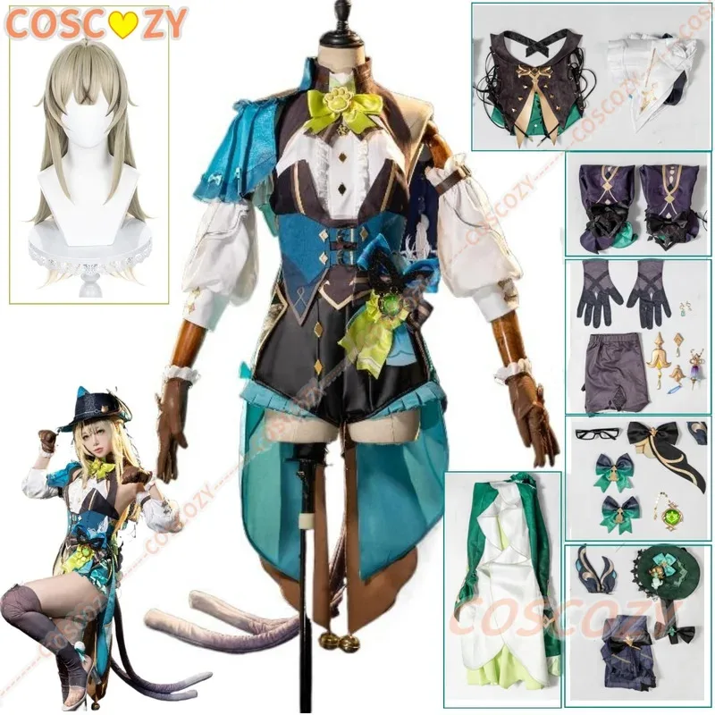 2025 yiyi Kirara Cosplay Genshin Impact disfraz peluca nueva piel dulce encantador juego traje uniforme vestido conjunto completo fiesta de Halloween Outfi
