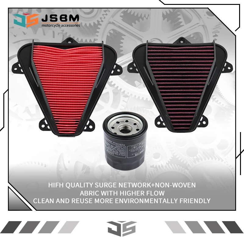 

JSBM Motorcycle Accessories High Flow Air Filter Oil Filters For HONDA Transalp XL 750 XL750 CB750 Hornet CB 750 2023 2024 2025