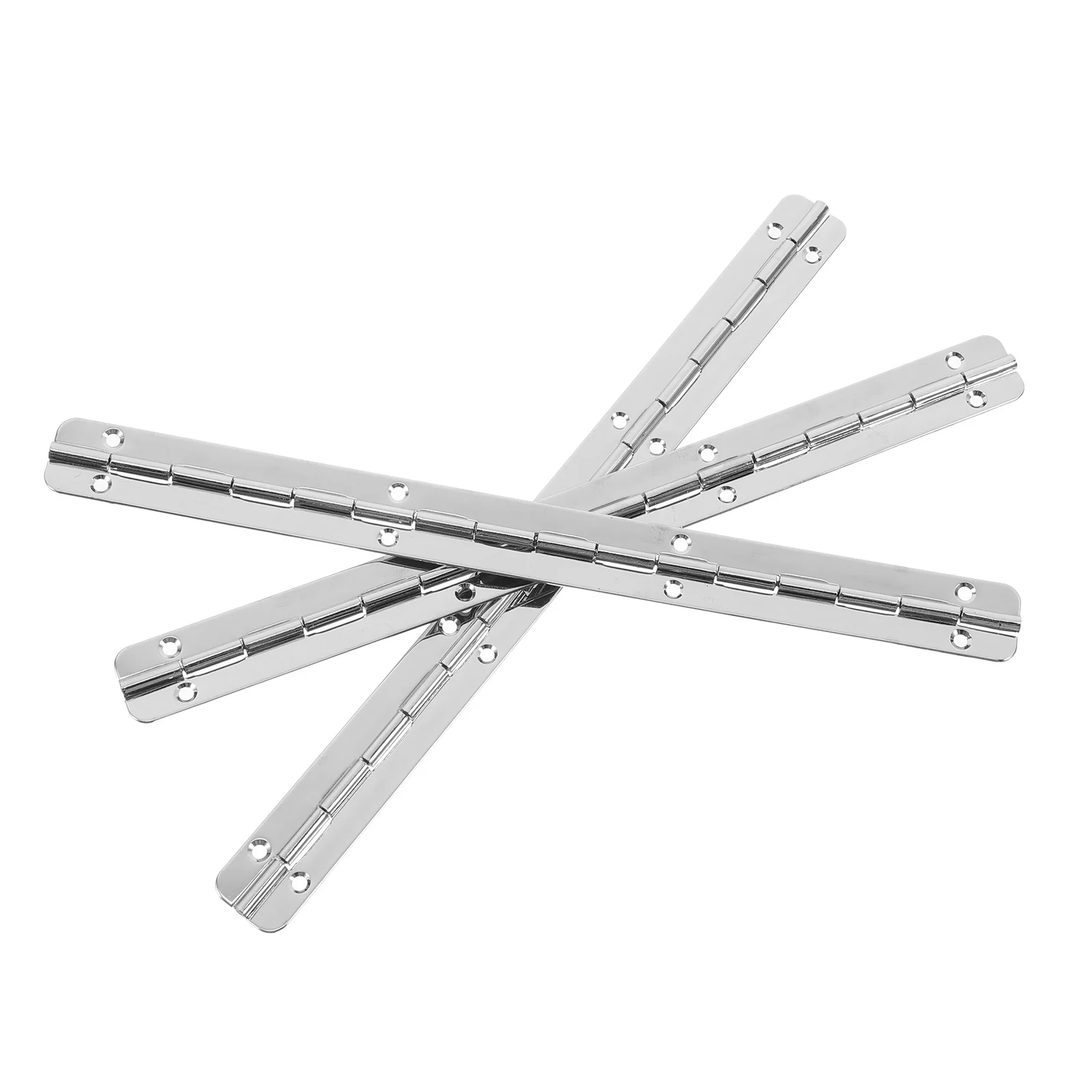 

3pcs Iron Hinges For Wooden Box Heavy Duty Piano Hinge 180 Degree Continuous Hinge Small Cabinet Hinges Flush Mount