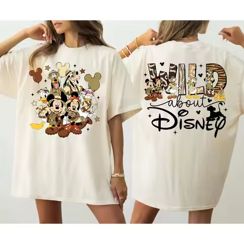 Disney Animal Kingdom Shirt Mickey Safari T-Shirt Lion King Sweatshirt Mickey and Friends Shirt Wild about Disney Shirt