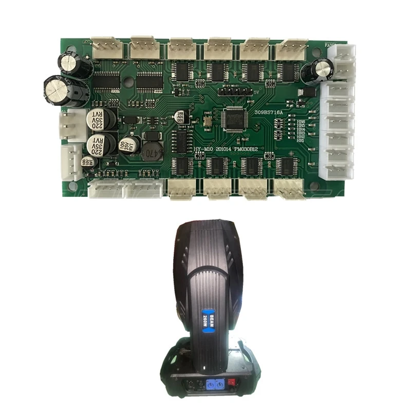 Main Mother Board For 250W 260W Beam Moving Head Stage Lights Accessories Motherboard Parts Beam 7R