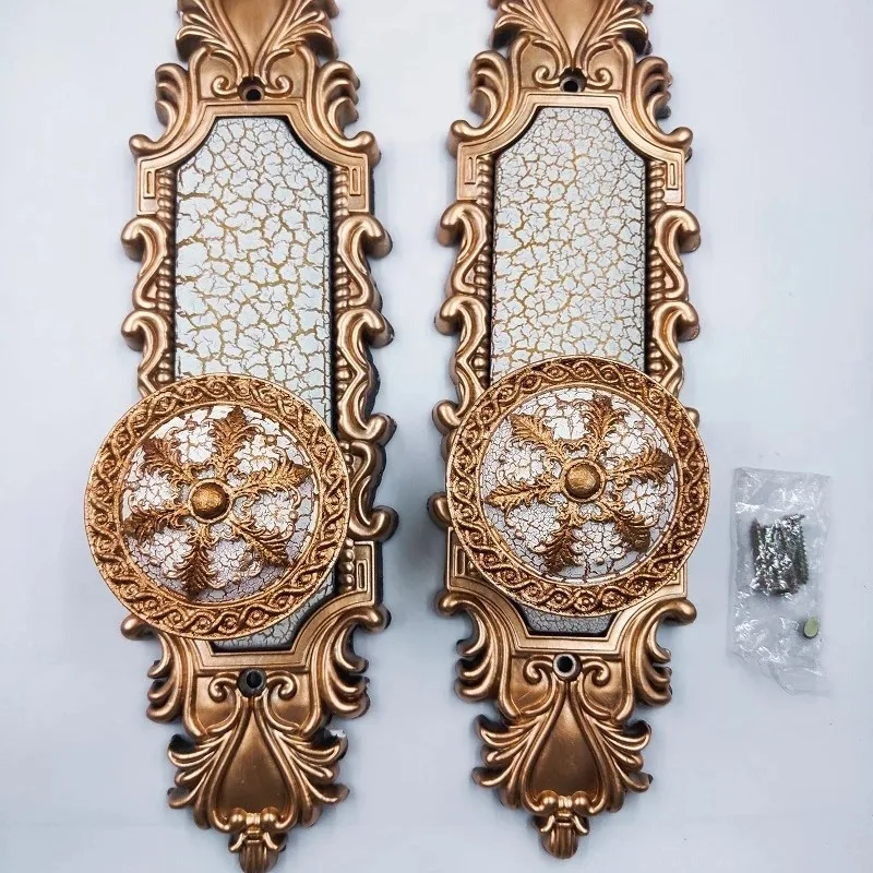 2Pcs/Set Curtain Hooks Holder Hanger Bronze Display Rack Wall Hook Curtain Accessories