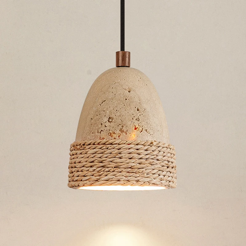 

Song Dynasty Aesthetic Bedroom Bedside Pendant Lights Japanese Retro Wabi Sabi Style Restaurant Bar Zen Tea Room Study Lighting