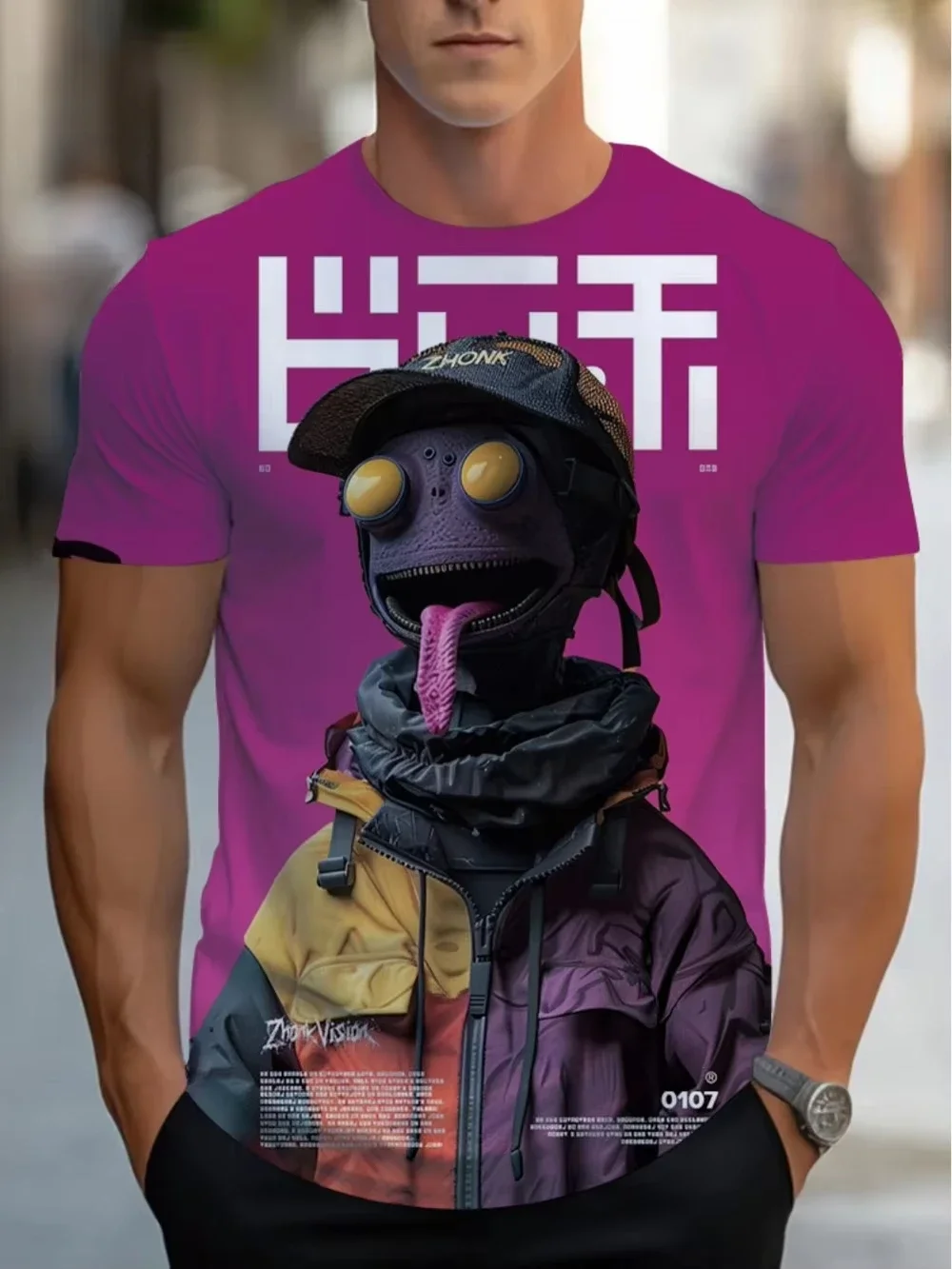 Personality Hip Hop Trend 3D Print Sport Quick-dry Breatha Men Women Tshirt Outdoo Street Casual Harajuku Fashiona Parent-child
