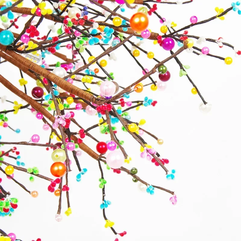 الشمال الحديثة LED الثريا الملونة اللؤلؤ الهندباء مطعم مقهى بار الملابس استوديو الصناعية أضواء قلادة الزخرفية #6