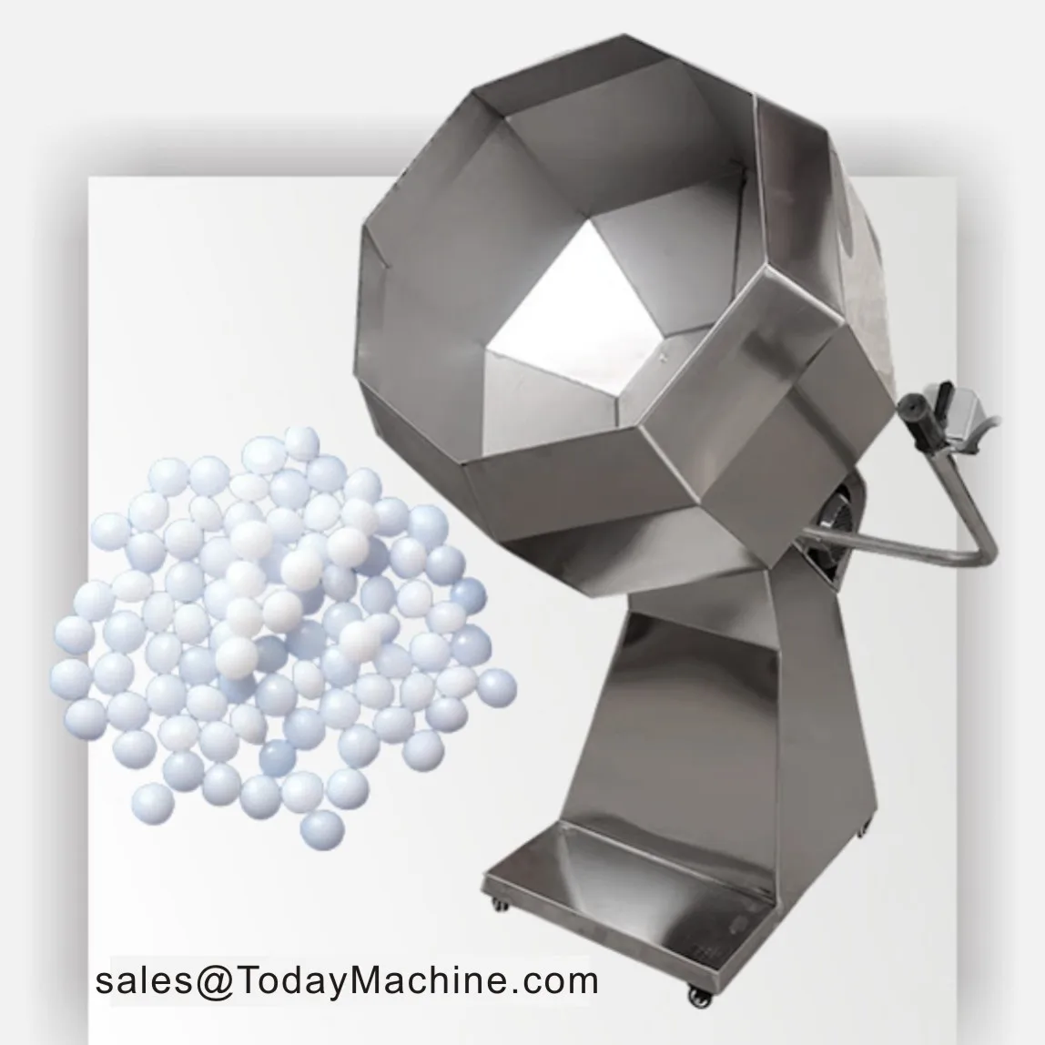 Octagonal Snacks Seasoning Mixer Machine Food Flavoring Machine