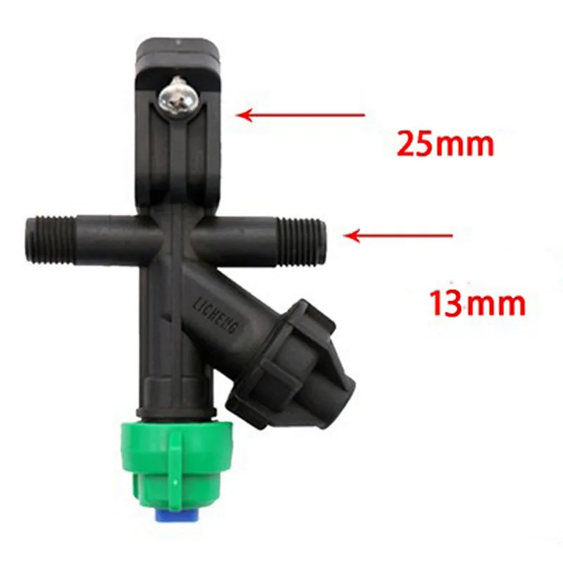 Square Hole Thread Agricultural Sprayer Nozzle, Anti-Drip Spray Arm, Agricultural Sprayer, Flat Fan Nozzle, 110 degr