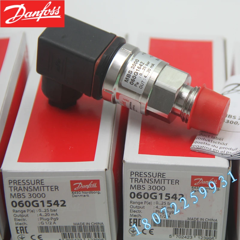 Danfoss druksensor danfoss0-10bar G1/2 spot