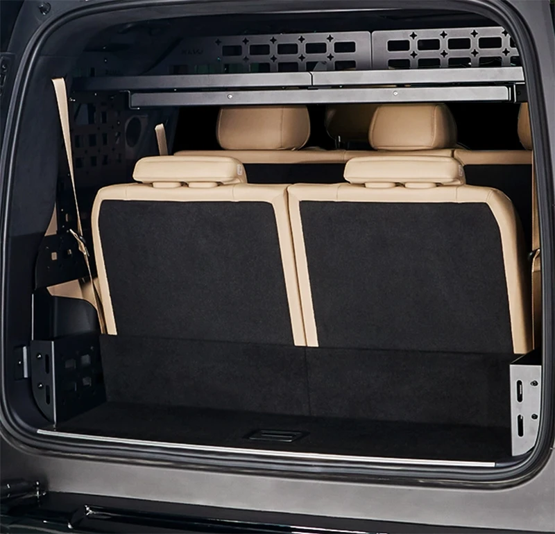 رف تخزين صندوق السيارة مناسب لـ BYD Leopard 8 2024-2025 رف تخزين شبكي معلق نافذة جانبية ملحقات السيارة #6