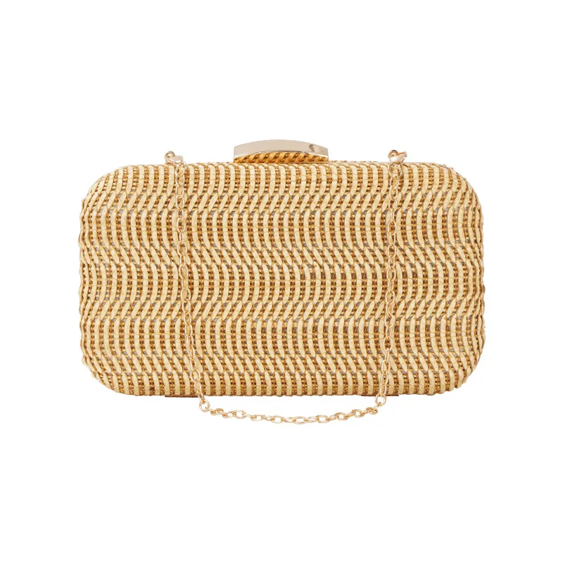 Bolso Hombro Tejido Moda Verano Mujer - usage example