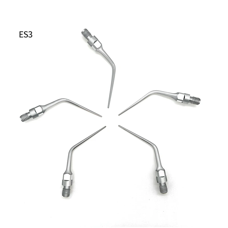 Le punte per scaler dentale in acciaio inossidabile VV si adattano ai strumenti metallici per la pulizia e lo sbiancamento dei denti con manico di marca KAVO