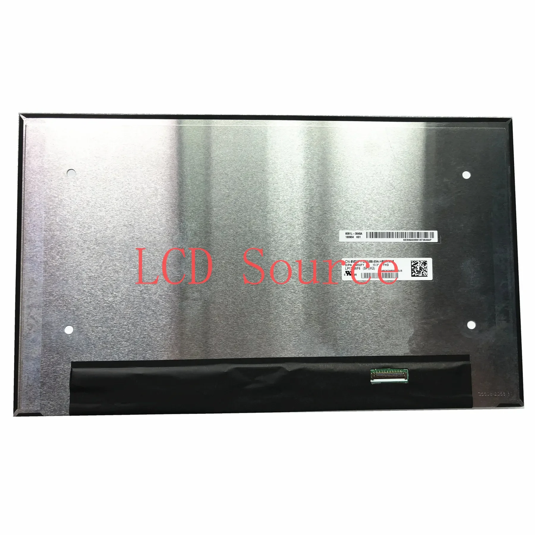 LP133WF6 SPK2 LP133WF6-SPK2 Panel EDP 40 Pins 72% NTSC 13.3'' FHD Laptop LCD Touch Screen