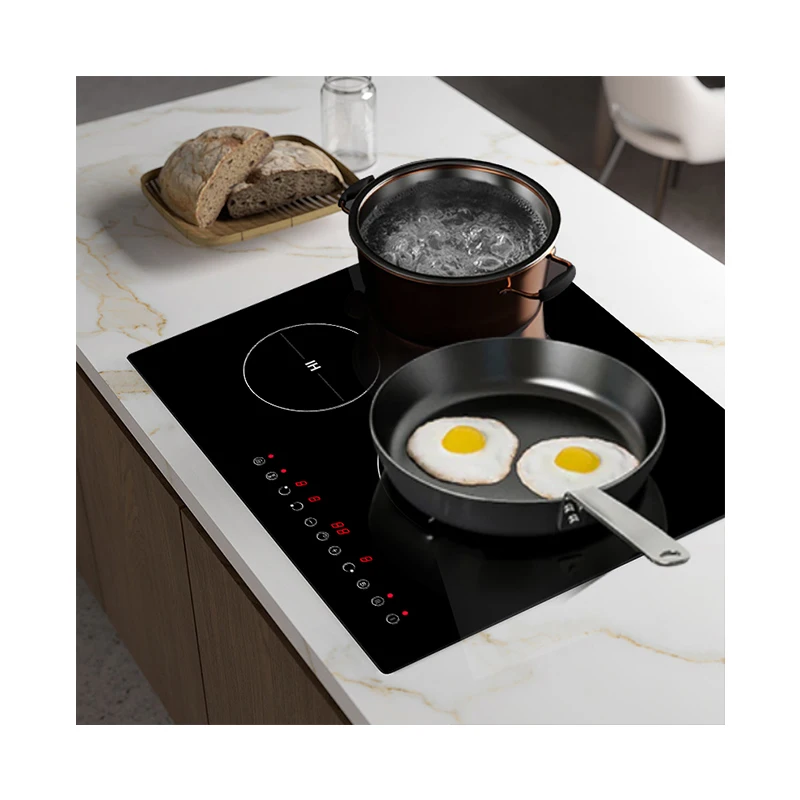 Hot sale Induction Cooker ultra Slim Electric Stove 3 burner Touch Control for Wholesale Black Color