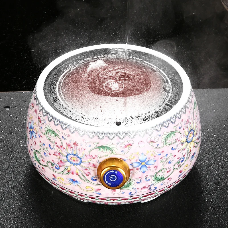 Electric earthenware teapot digester glass  Pu \'er filter office  mini household  bubble water