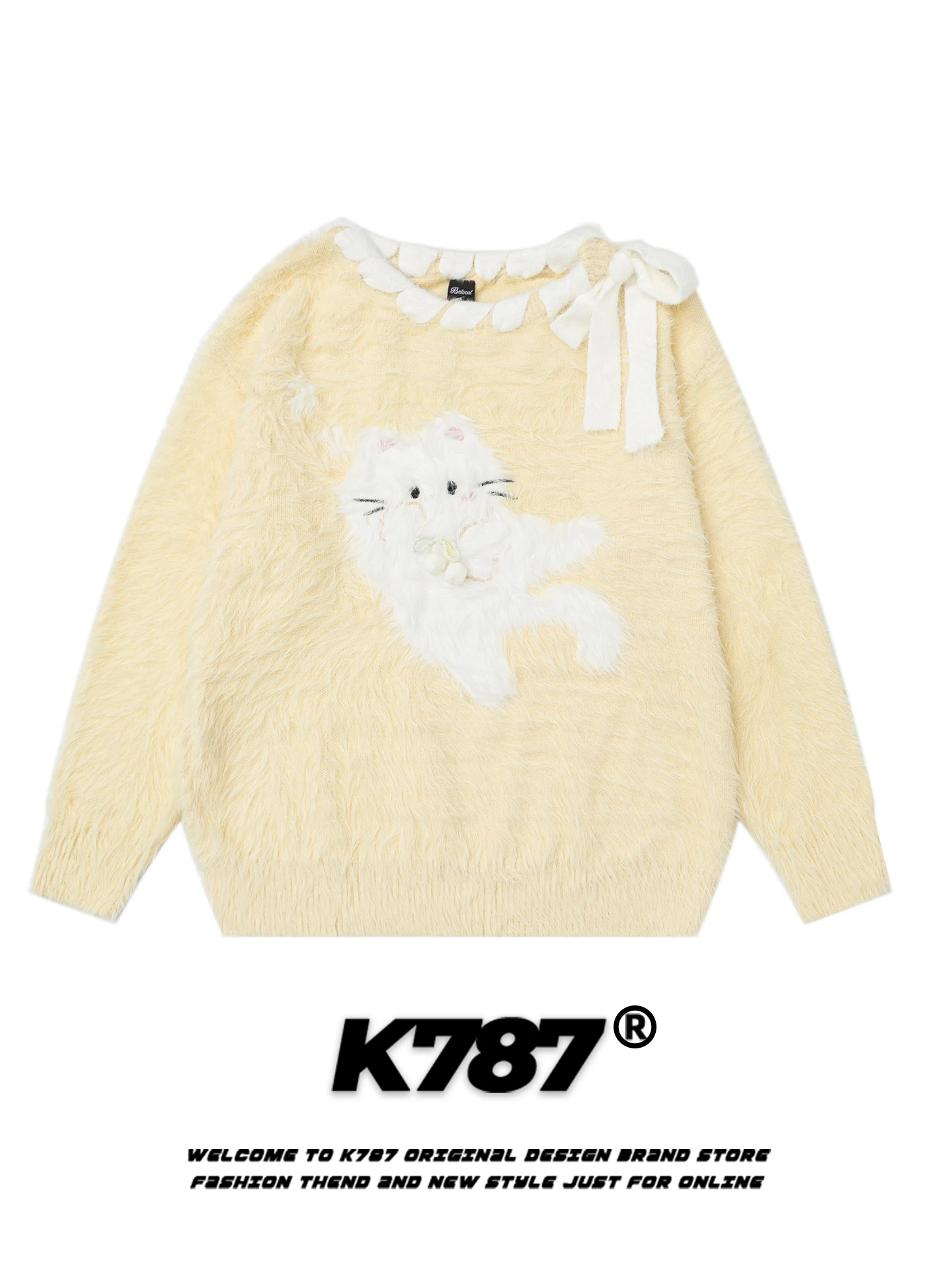 

Женский свободный вязаный свитер K787 с открытыми плечами, мягкий, уютный, осенний, модный, повседневный, теплый, с длинными рукавами