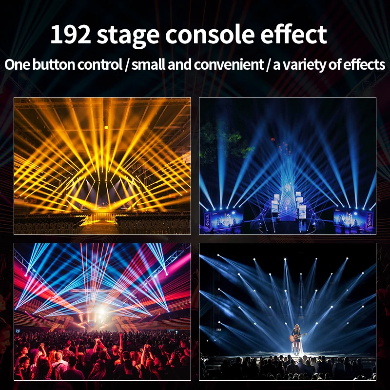 Imagem -03 - Vkf-stage Light Controller para dj Party Dmx Beam Wash Iluminação Disco Dmx Console 192 512