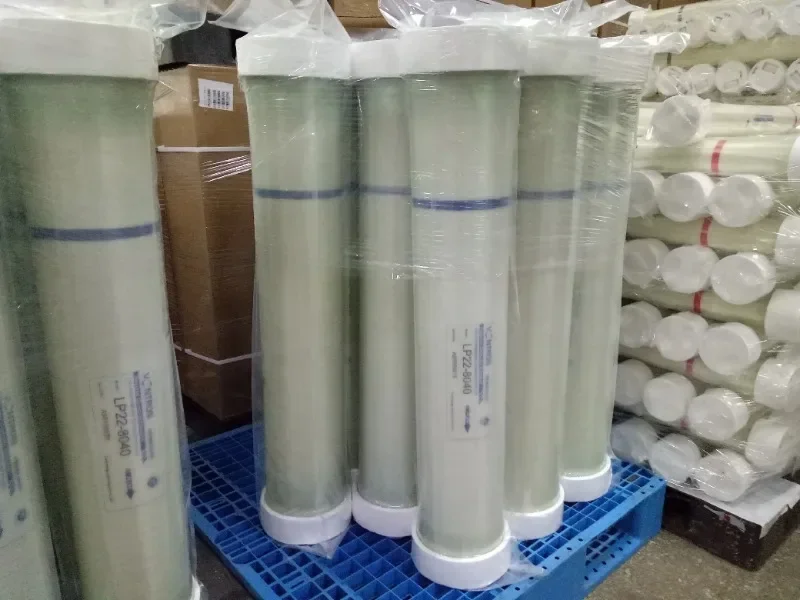 Membran Osmosis Balik Vontron 4 inci / 4040 8040 Untuk Sistem Membran Osmosis Balik Air
