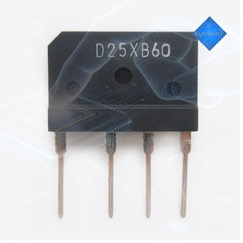 (5-10-20-30-100PCS) 25XB60 ZIP-4 D25XB60