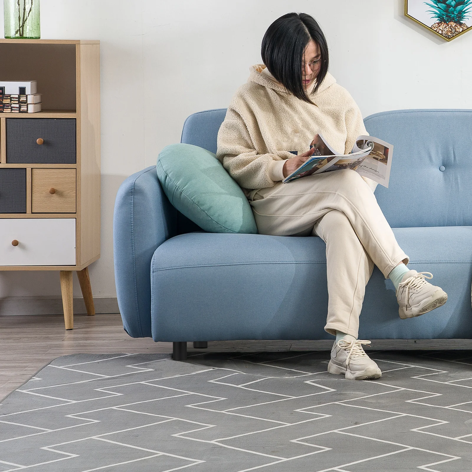 

2Pcs Aluminum Alloy Adjustable Furniture Feet Heavy Duty Sofa Cabinet Table Support Replacement Legs Durable Sofa Support Legs