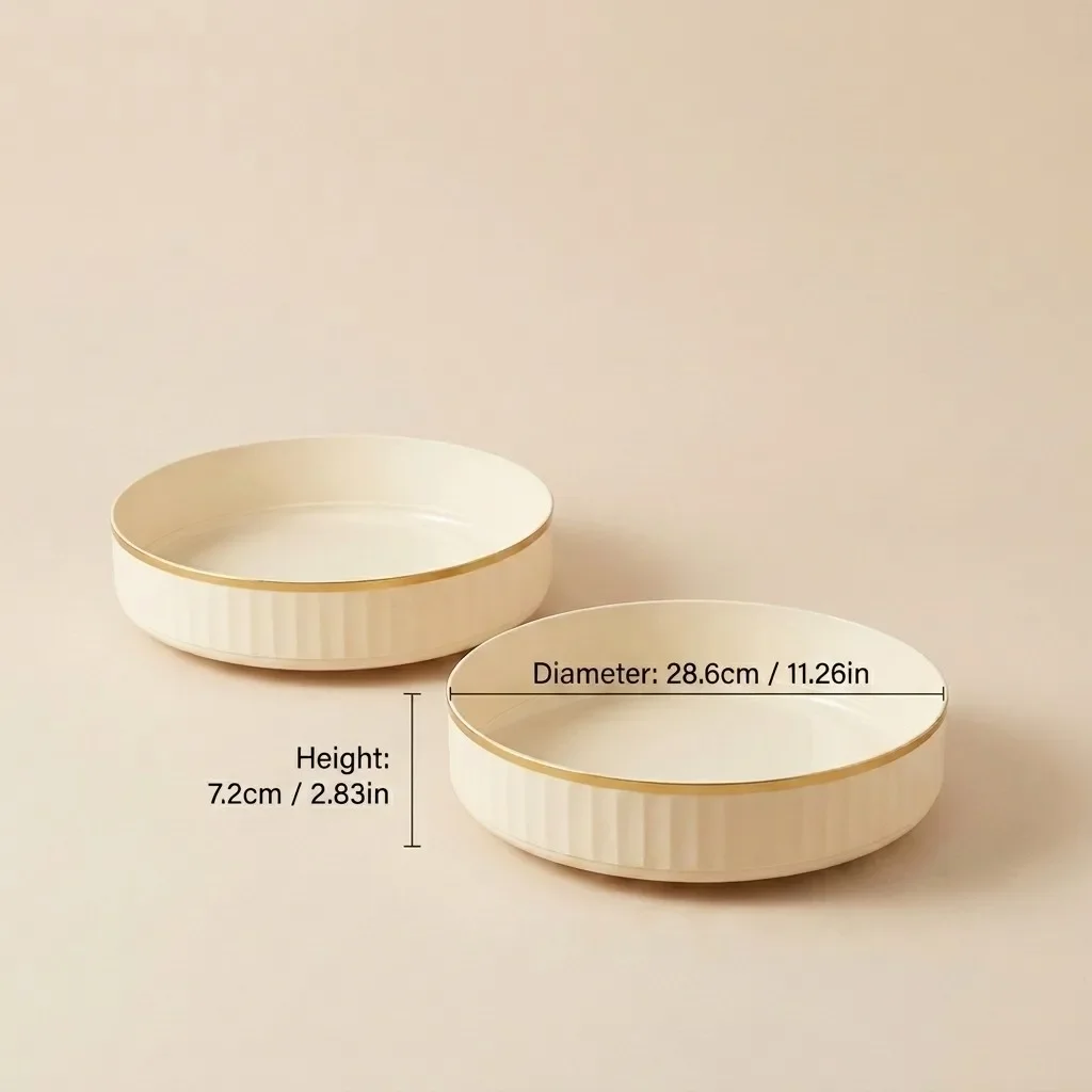 360° draaiende make-up organizer, ronde PET plastic opbergbak, parfumhouder, badkamer, huidverzorging, cosmetica, kaptafel