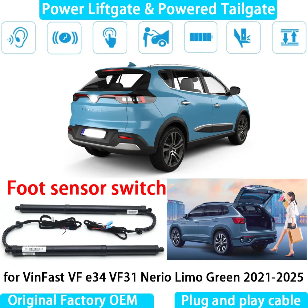 

for VinFast VF e34 VF31 Nerio Limo Green Automatic Electric Power Liftgate Powered Tailgate Strut Tail Gate Lift System