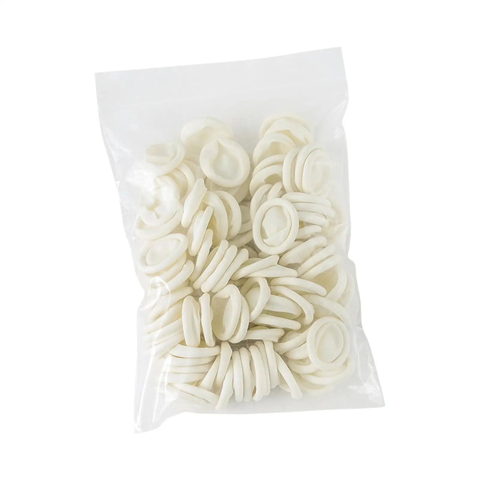 300Pcs Disposable Latex Finger Cots Painting Oilproof Handmade Fingertip