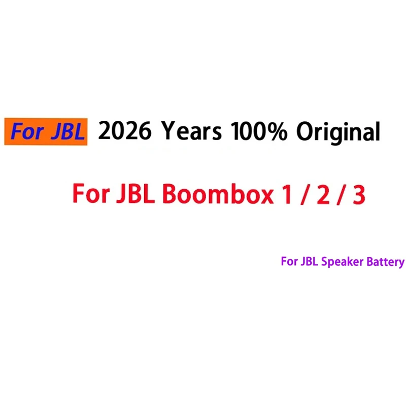 

Аккумулятор для беспроводной колонки JBL Boombox GSP0931134 01, 25000 мАч, 100% совместимый, для моделей JEM3316, JEM3317, JEM3318, быстрая доставка
