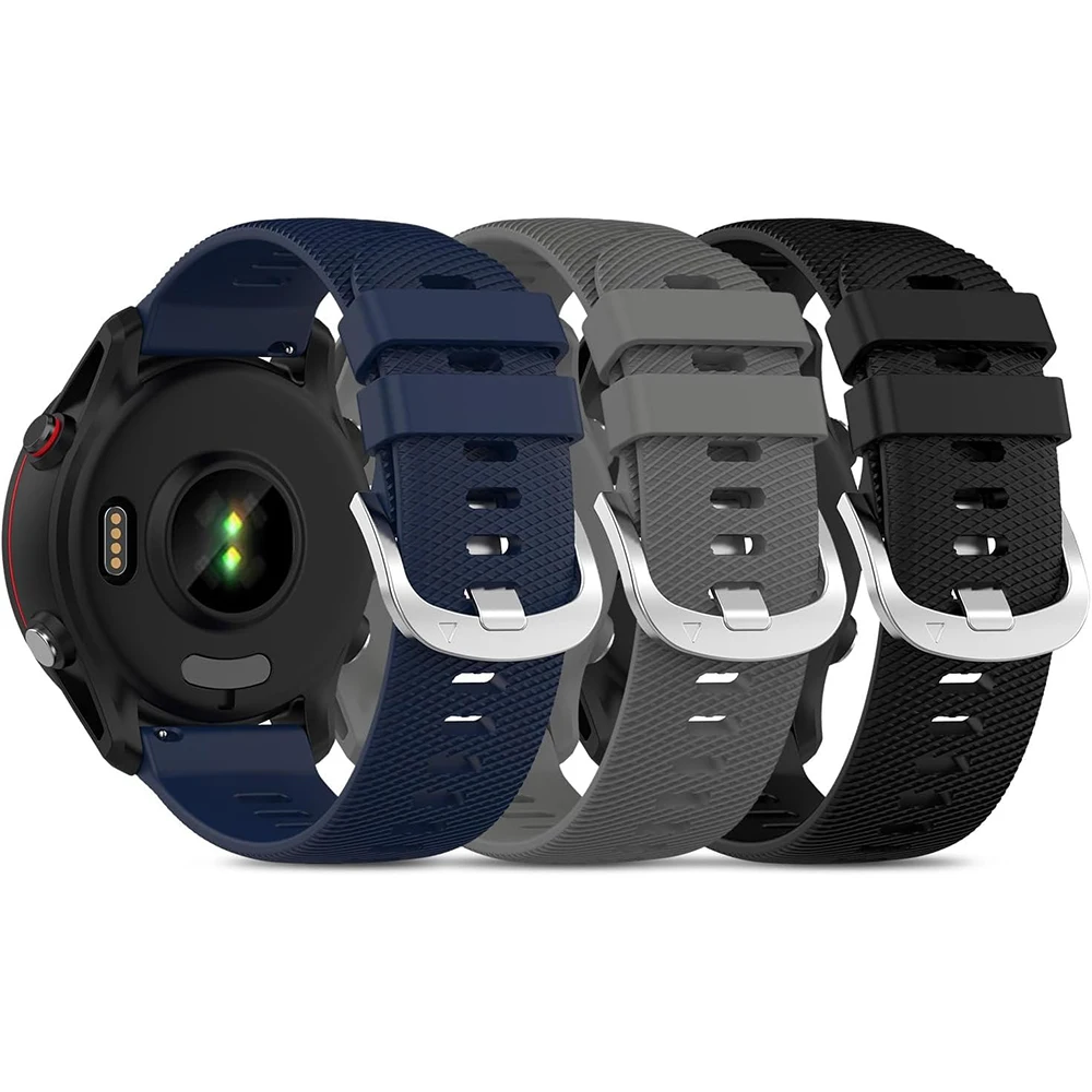 20 مللي متر 22 مللي متر حزام لساعة Haylou 2 Pro RS5 R8 S8 سوار معصم من السيليكون لـ Haylou Solar Plus RT3 Solar LS05 RS4 Plus GST RT2 3 Band