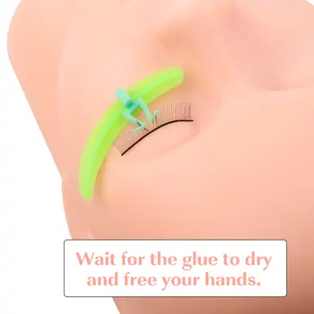 Gemerry Oddělovač řas Příslušenství pro prodloužení řas Opakovaně použitelné silikonové podložky Profesionální líčení Nástroje pro začátečníky 8 nejlepší prodej nástroj na oddělování řas pro prodlužování řas - №3