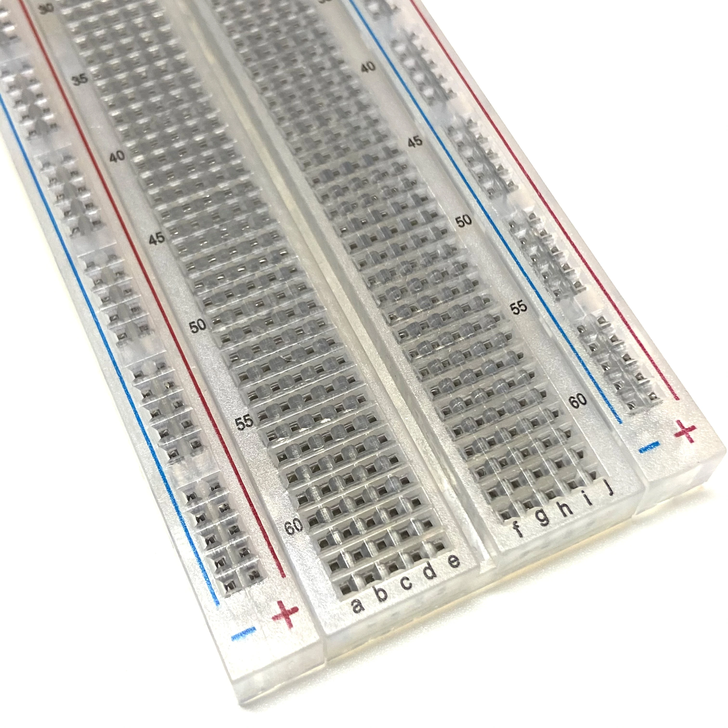 MB102 Transparent Breadboard 830 Point DIY Solderless PCB Bread Board MB-102 MB102 Test Develop