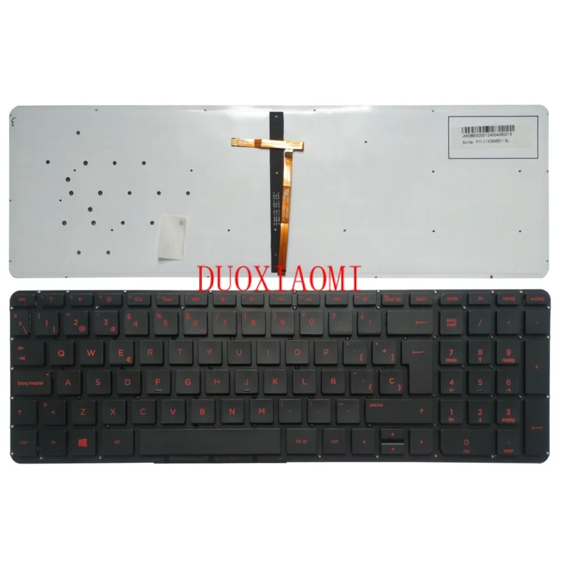 For HP Pavilion 15-p000 15-p008au 15-p030nr 15-P 15-p089 Latin Spanish Keyboard