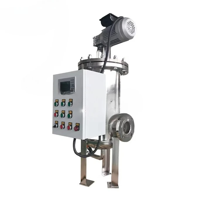 80m3/h One Micron Automatic Pond Self-cleaning Irrigation Filter