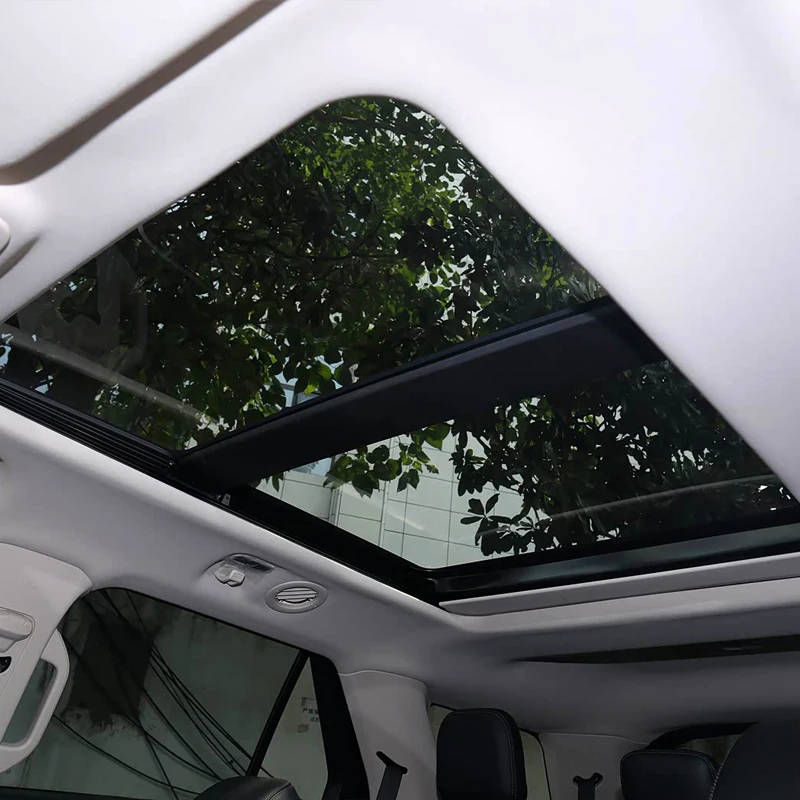 Car Sunroof Curtain Cover Interior Hardtop Sunshade Cloth Trim Accessories For Ford Explorer 2020 2021 2022 2023 #LB5Z78519A02AB
