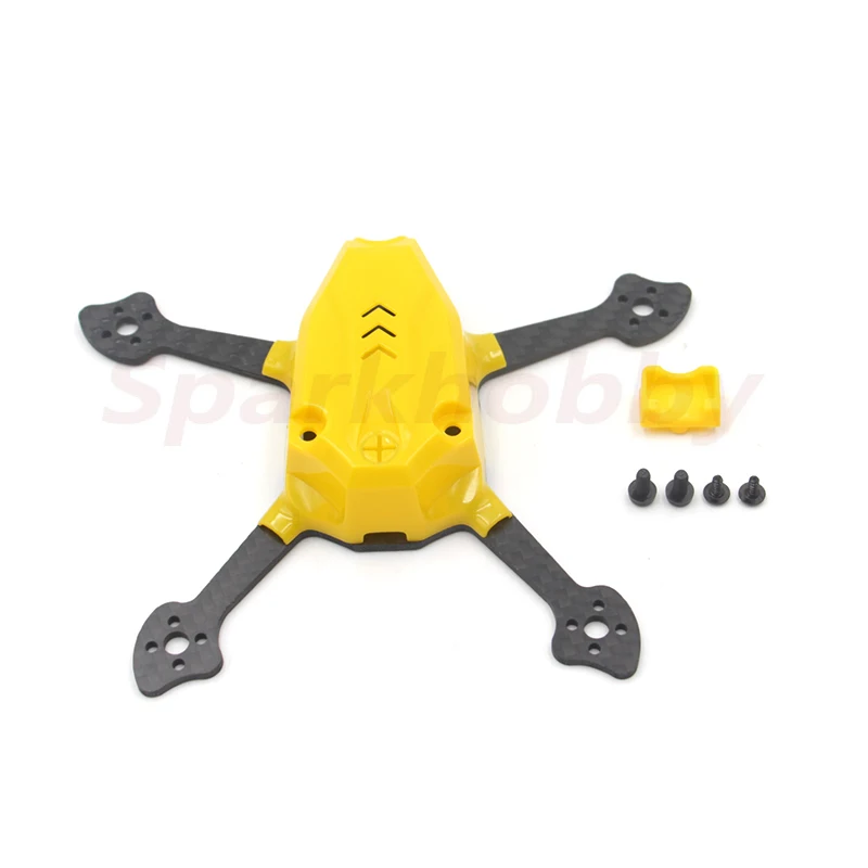 SALE 95GT 95mm 110GT 117mm Frame kit For LDARC 95GT 110GT PNP 2840 Propeller Plastic Canopy Carbon Fiber Frame RC FPV Drones