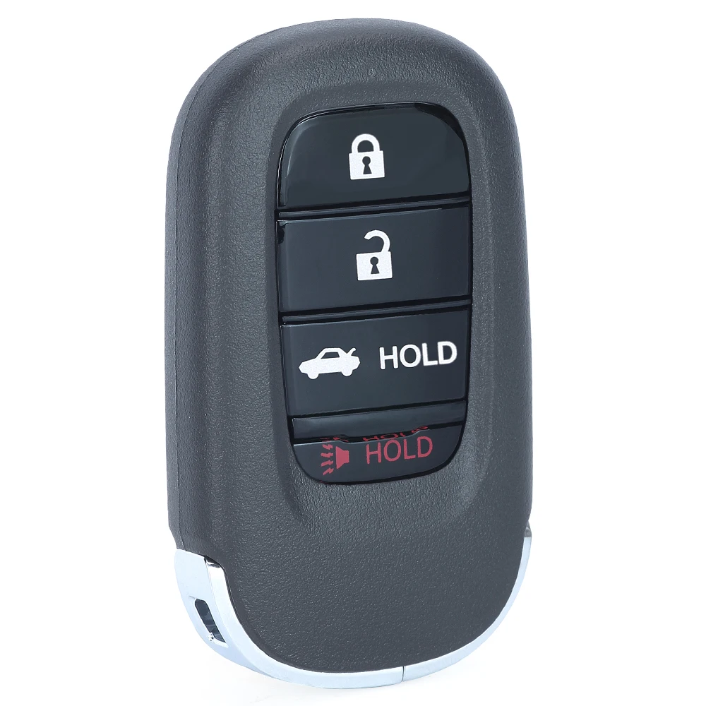 

KEYECU 4 Buttons 433MHz 4A Chip for Honda Civic 2022 2023 2024 2025 Auto Smart Remote Control Key Fob FCC ID: KR5TP-4