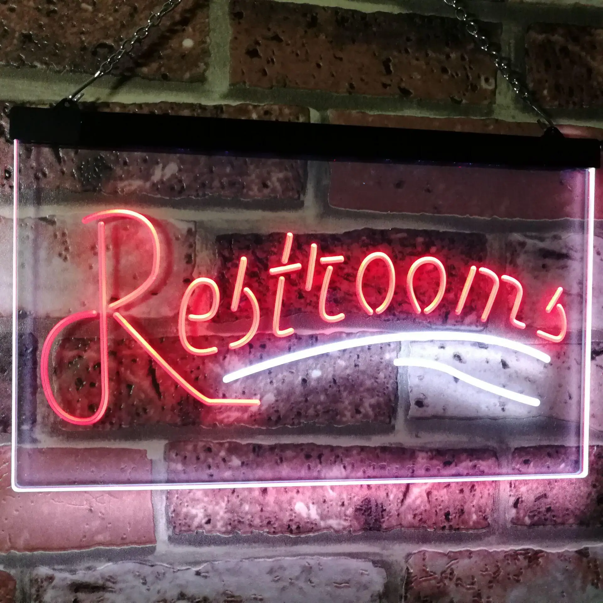 Restroom/ Toilet Dual Color Led Neon Sign st6-i3034