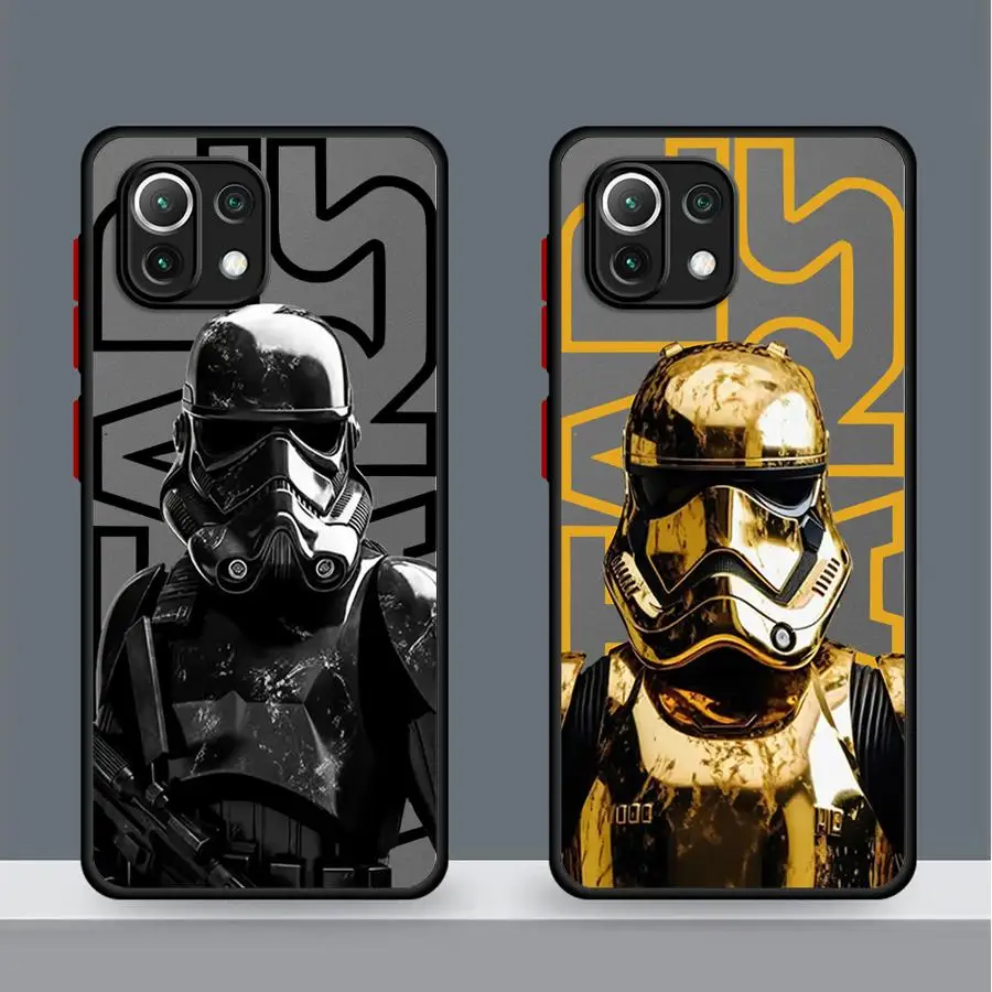 Star Mandalorians W-Wars Phone Case for Xiaomi Redmi 13C 12 5G 12C 10C 10 9 9A 9T A1 9C A2 Plus K40 Pro Matte Cover Funda Case