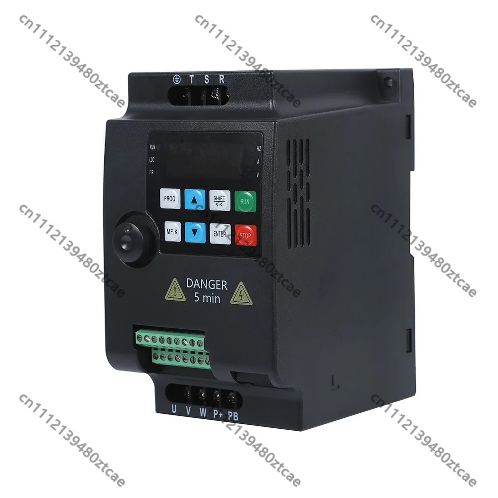0.75kW~2.2KW Single/Three Phase Vector Variable Frequency Drive 110/220/380V CNC Spindle Speed Controller For Engraving Router