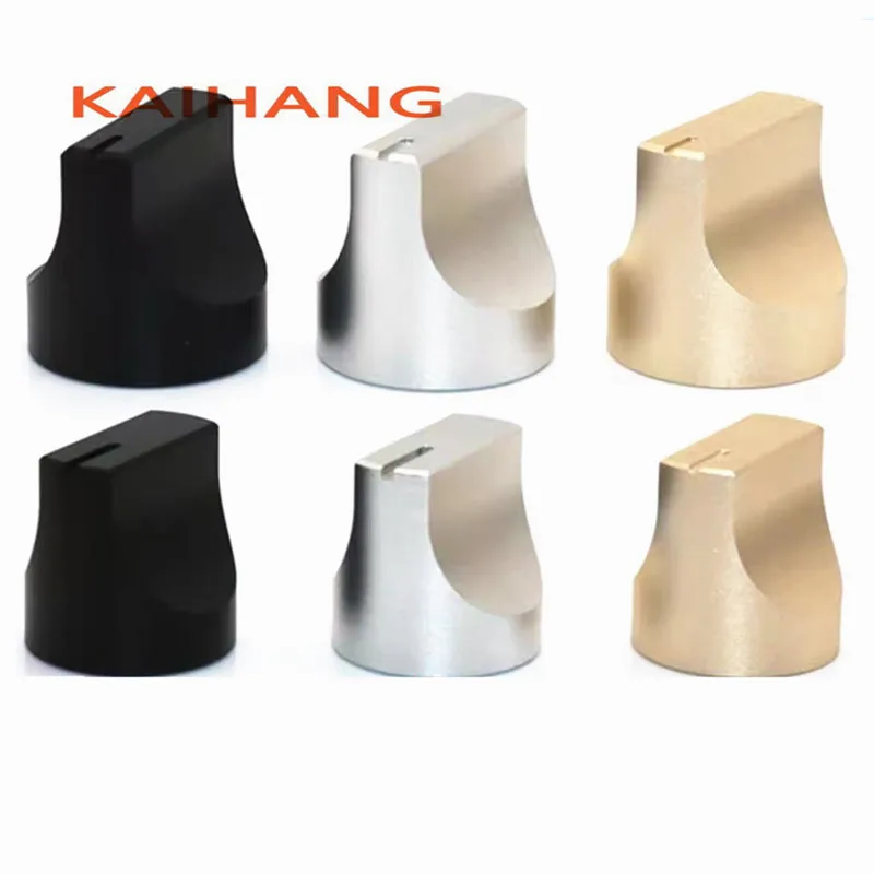 1PCS 20X20mm/25X25mm Potentiometer Amplifier Volume Knob Cap Duck - Billed Shape Aluminum Alloy Knob Cap Circular Hole 6MM