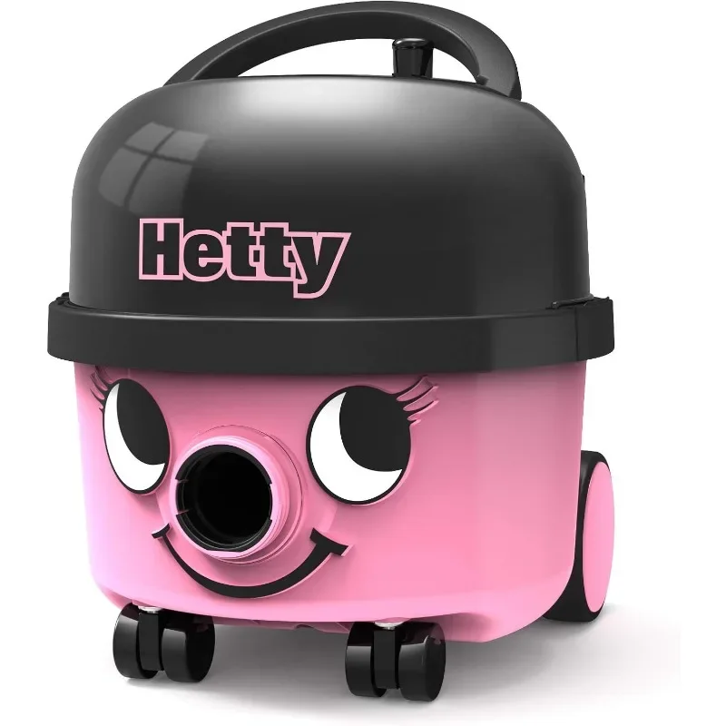 Het.160-11 Hetty Compact Vacuum Cleaner, 620 W - Pink/Black